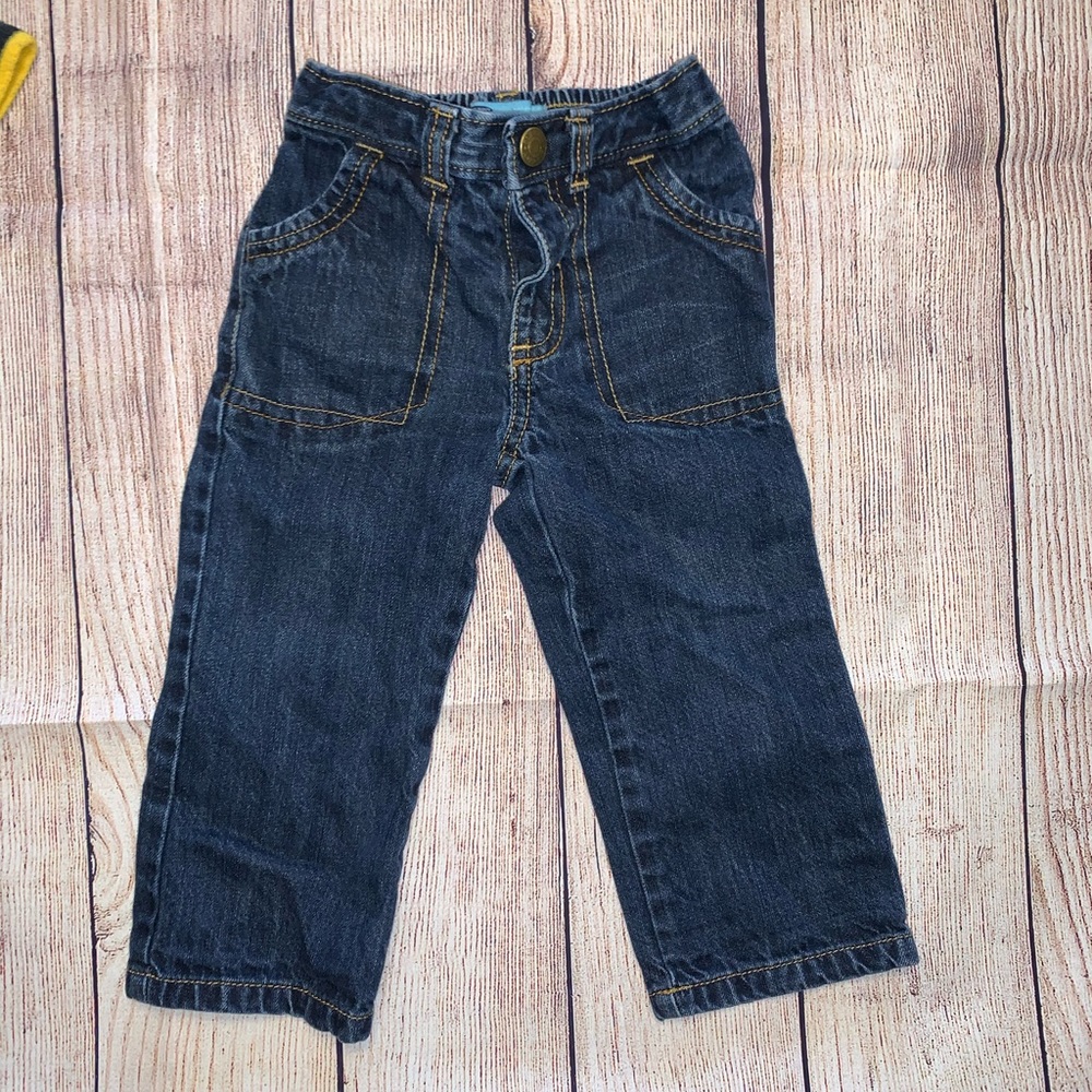 Blue jeans size 12-18 months